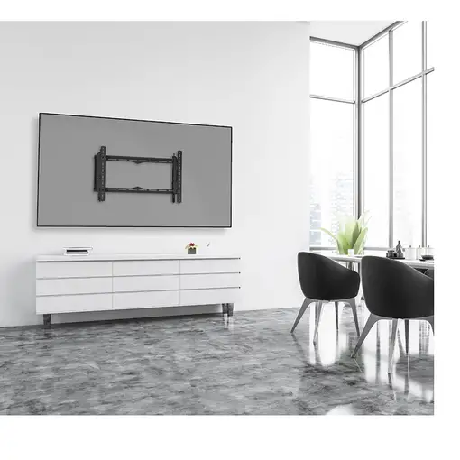 B-Tech BT8443/B soporte para TV 190,5 cm (75") Negro