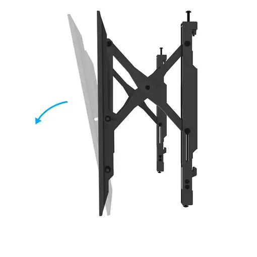 B-Tech BT8443/B soporte para TV 190,5 cm (75") Negro