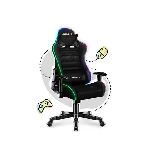 Huzaro Ranger 6.0 RGB Silla para videojuegos universal Asiento (de seguridad) Huzaro Ranger 6.0 RGB Silla para videojuegos universal Asiento (de seguridad)