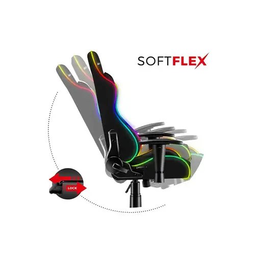 Huzaro Ranger 6.0 RGB Silla para videojuegos universal Asiento (de seguridad)