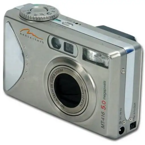 Media-Tech MT-416 1/1.8" Cámara compacta 5,25 MP CCD 2560 x 1920 Pixeles Gris