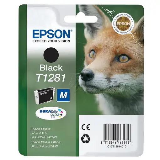 Epson Fox Cartucho T1281 negro