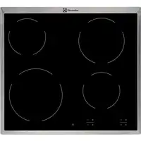 Electrolux EHF16240XK hobs Negro Integrado Cerámico 4 zona(s)