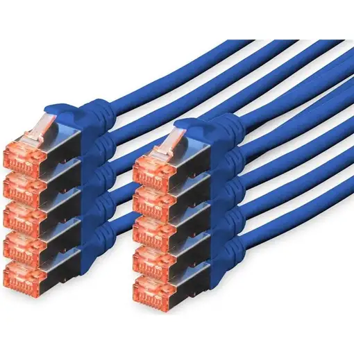 Digitus Cable de conexión CAT 6 S/FTP, 10 unidades