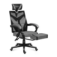 Huzaro Combat 5.0 Silla para videojuegos de PC Asiento de malla Negro, Gris