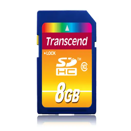 Transcend TS8GSDHC10 memoria flash 8 GB SDHC NAND Clase 10