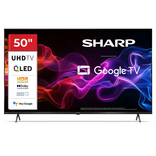 Televisor QLED 50" 4K Ultra HD Negro Smart 50HP5265E SHARP