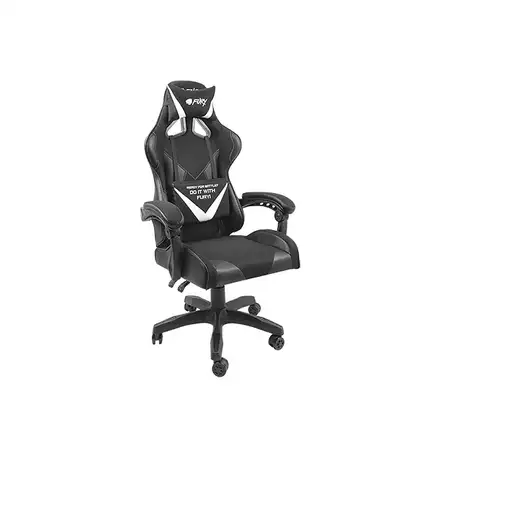 FURY Avenger L Silla para videojuegos universal Asiento acolchado Negro