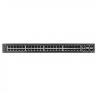 Cisco SF500-48P-K9-G5 switch Gestionado L2 Energía sobre Ethernet (PoE) 1U Negro