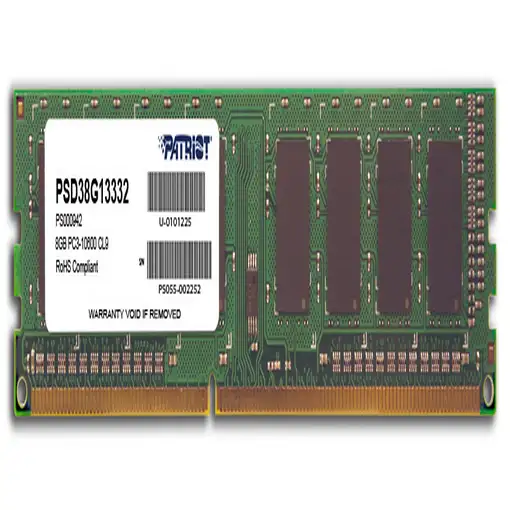 Patriot Memory 8GB PC3-10600 módulo de memoria 1 x 8 GB DDR3 240-pin DIMM