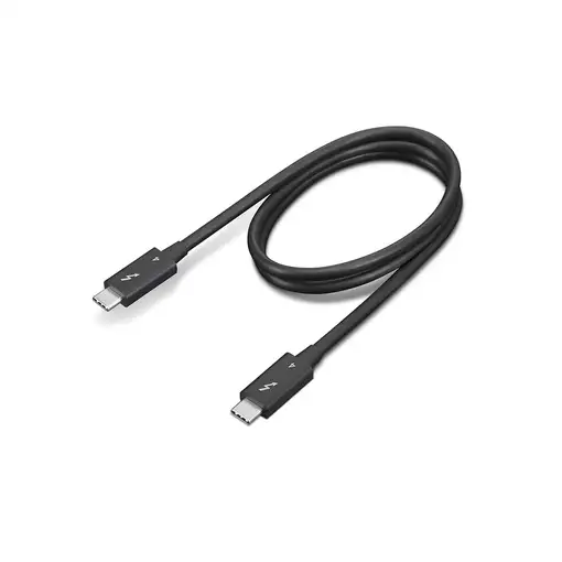 Lenovo 4X91K16968 cable Thunderbolt 0,7 m 40 Gbit/s Negro