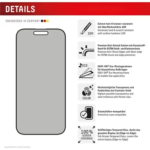 Displex 02016 protector de pantalla o trasero para teléfono móvil Protector