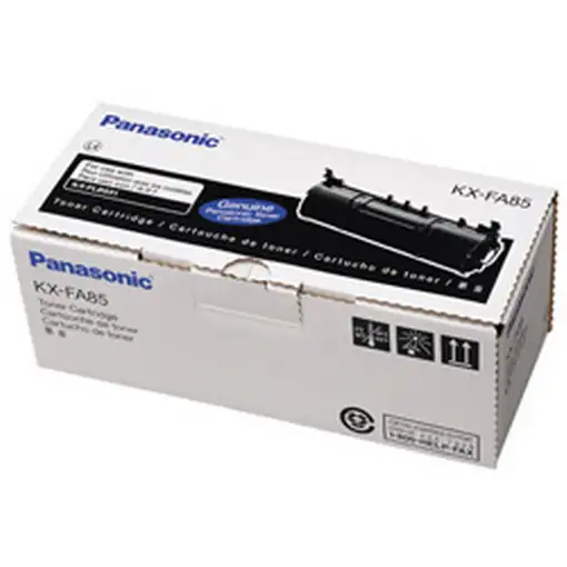 Panasonic KX-FA85 cartucho de tóner 1 pieza(s) Original Negro Panasonic KX-FA85 cartucho de tóner 1 pieza(s) Original Negro