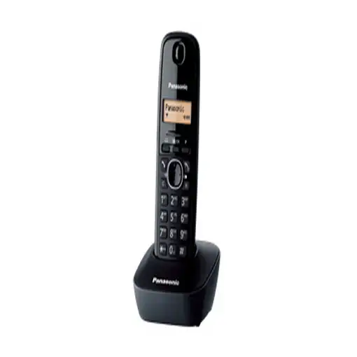 Panasonic KX-TG1611 teléfono Teléfono DECT Identificador de llamadas Negro