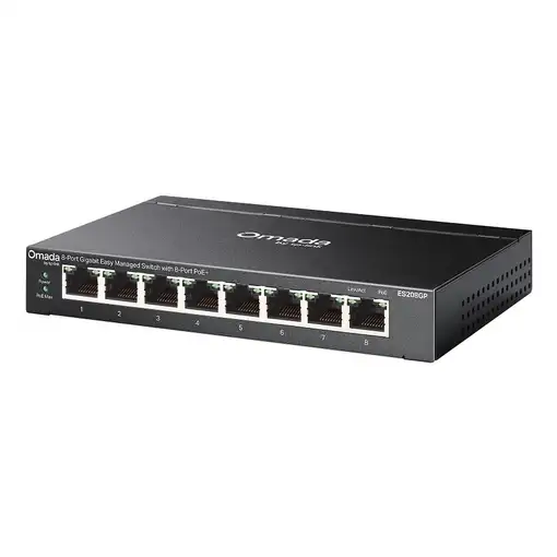 TP-Link Omada ES208GP switch Gestionado L2 Gigabit Ethernet (10/100/1000)
