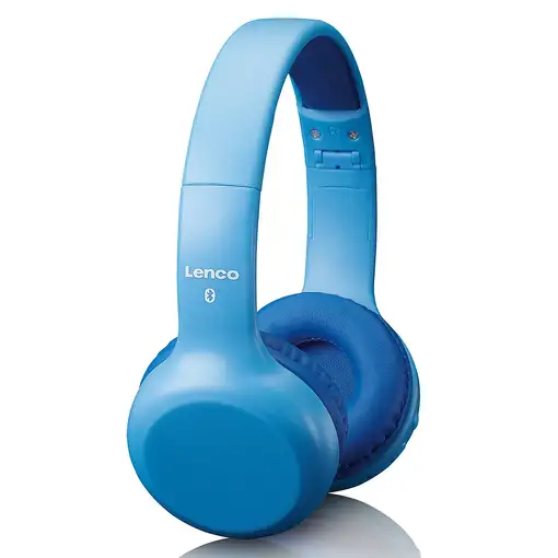 Lenco HPB-110 Kids Kopfhörer BT blau 85DB Limite akku stickers Auriculares
