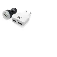 Ewent EW1206 cargador de dispositivo móvil Teléfono móvil, MP3, Tableta Negro