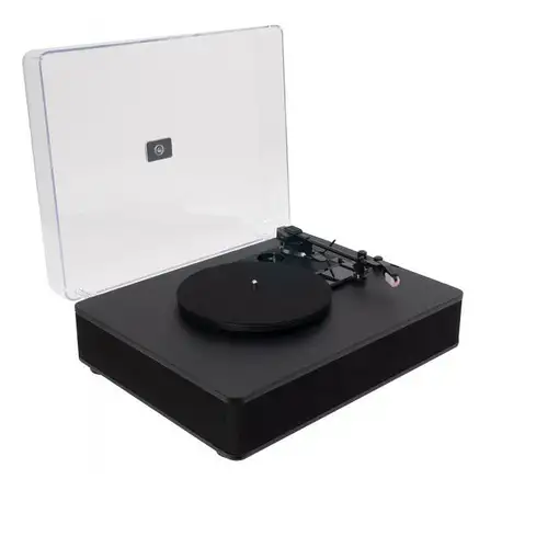 Tocadiscos MP3 Negro 3W VINYL-25AMP FONESTAR