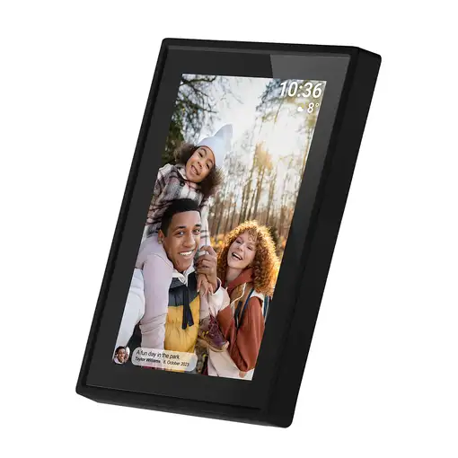 Denver PFF-725B marco fotográfico digital Negro 17,8 cm (7") Pantalla táctil Wifi