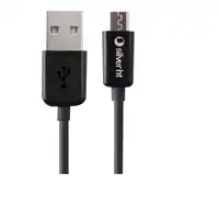 SilverHT Cable USB Charge&Sync - MiniUSB - BASIC - 1,5m negro