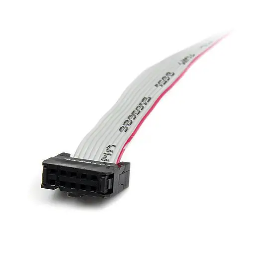 StarTech.com Adaptador de 0.4m Header Cabezal Bracket Serie Serial DB9 RS232 a IDC