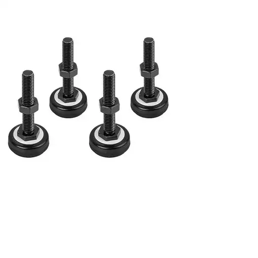 Lanberg AK-1602-B accesorio de bastidor Pie de nivelación para rack