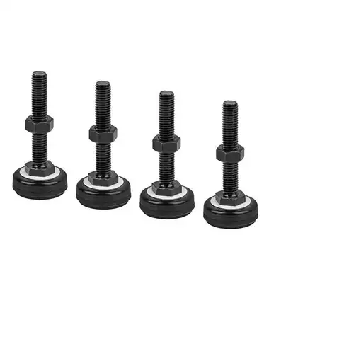 Lanberg AK-1602-B accesorio de bastidor Pie de nivelación para rack