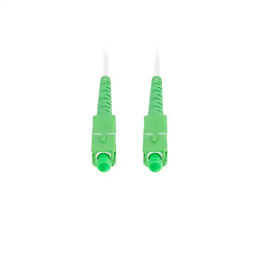 Lanberg FO-SASA-SS21-0250-WH Cable de fibra óptica e InfiniBand 25 m SC Blanco