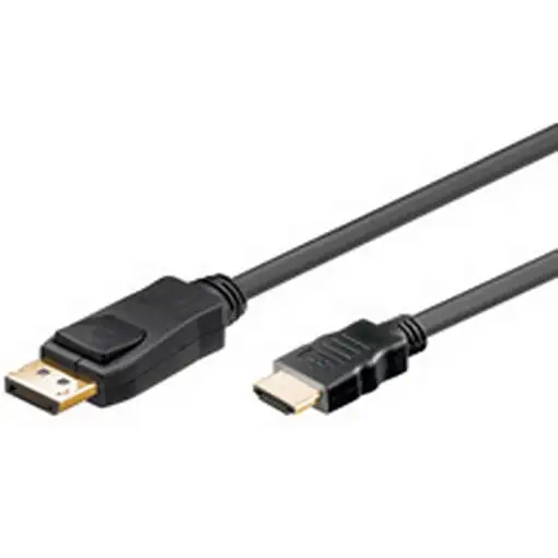 Goobay 1m DP/HDMI DisplayPort Negro Goobay 1m DP/HDMI DisplayPort Negro