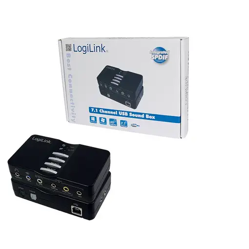LogiLink USB Sound Box Dolby 7.1 8-Channel 7.1 canales