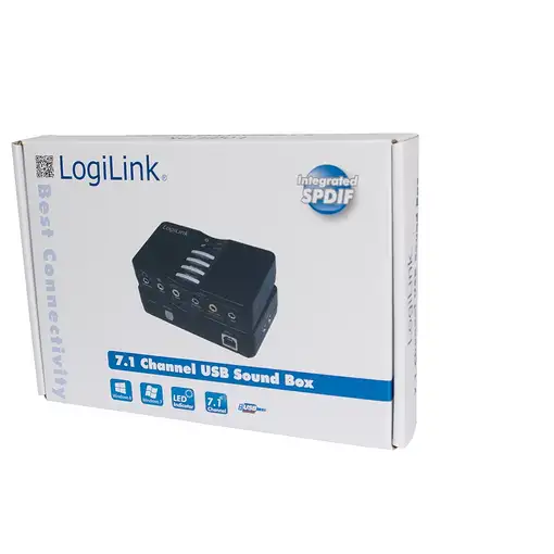 LogiLink USB Sound Box Dolby 7.1 8-Channel 7.1 canales