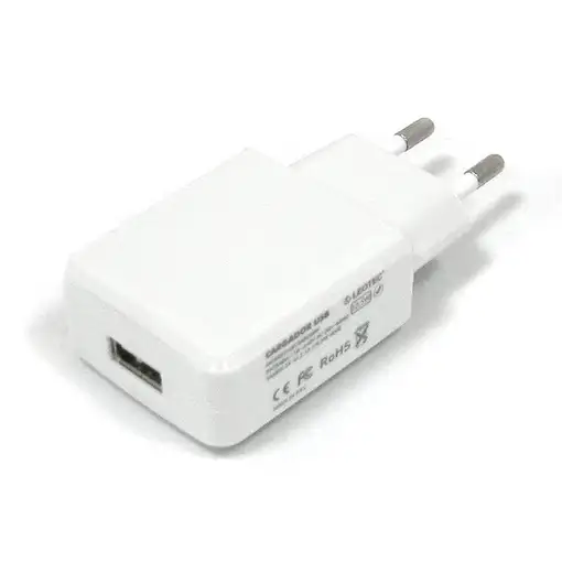 Leotec Cargador USB 5V 2A Blanco
