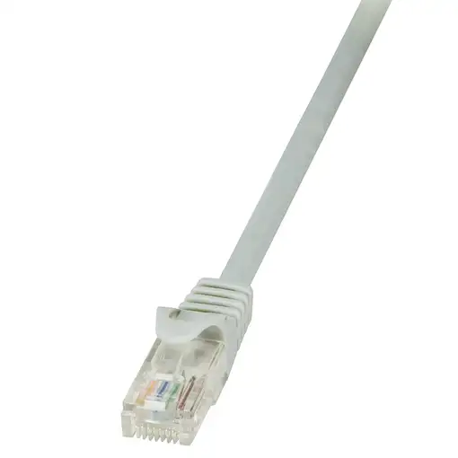 LogiLink 0.25m Cat.6 U/UTP RJ45v cable de red Gris 0,25 m Cat6 U/UTP (UTP)