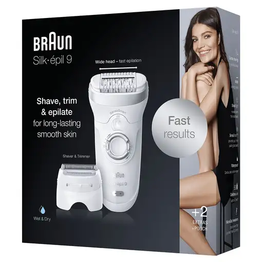 Braun Silk-épil 9 9-705 40 pinzas Blanco