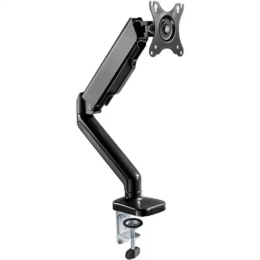 Goobay 58530 soporte para monitor 81,3 cm (32'') Escritorio Negro