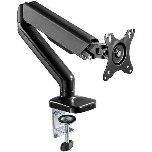 Goobay 58530 soporte para monitor 81,3 cm (32'') Escritorio Negro