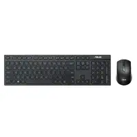 ASUS W2500 teclado Ratón incluido Juego RF inalámbrico QWERTY Negro