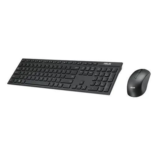ASUS W2500 teclado Ratón incluido Juego RF inalámbrico QWERTY Negro
