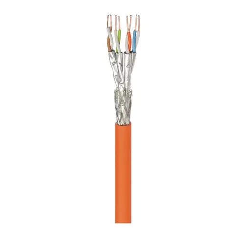 Goobay 91888 cable de red Naranja 100 m Cat7a S/FTP (S-STP)