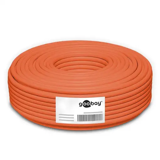 Goobay 91888 cable de red Naranja 100 m Cat7a S/FTP (S-STP)