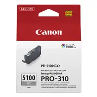 Canon PFI-5100 GY cartucho de tinta 1 pieza(s) Original Gris
