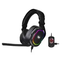 Thermaltake ARGENT H5 RGB Auriculares Alámbrico Diadema Juego Negro