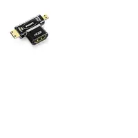 Philips SWV2429W/10 cambiador de género para cable HDMI Mini/HDMI Micro HDMI Negro Philips SWV2429W/10 cambiador de género para cable HDMI Mini/HDMI Micro HDMI Negro
