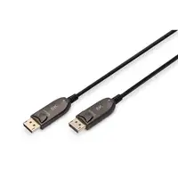 Digitus Cable de fibra óptica híbrido DisplayPort AOC, UHD 8K, 10 m