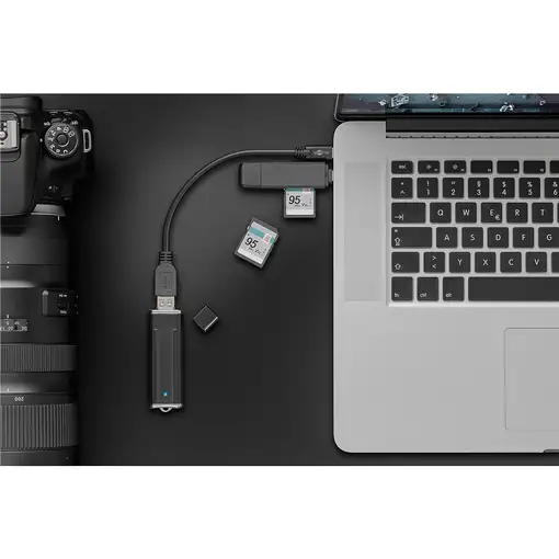 Goobay 67894 cable USB USB 3.2 Gen 1 (3.1 Gen 1) 0,2 m USB C USB A Negro