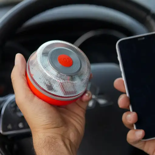 Baliza GEOBALIZA IoT V16 Conectada, certificada por DGT - Compatible con V27 y APP