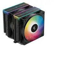 DeepCool AG620 BK ARGB V2 Conjunto de chips, Placa base Refrigerador de aire 12 cm