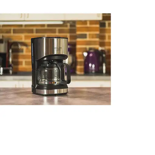 Cafeteras goteo Semi-automática Negro AD 4407 ADLER