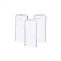 Tenda MX21 Pro(3-pack) Tribanda (2.4 GHz / 5 GHz / 6 GHz) Wi-Fi 6 (802.11ax) Blanc
