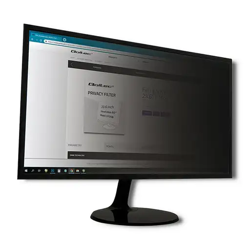 Qoltec 51060 filtro para monitor 61 cm (24")